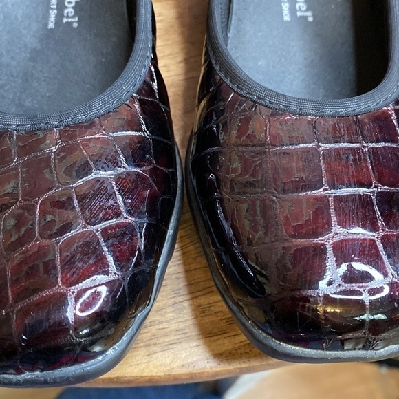 Josef Seibel AirPed Plus Patent Leather Croc Print Wedge Comfort 6-6.5 EU 37 - Picture 14 of 15